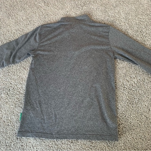 NBA Boston Celtics Boys Gray Quarter Zip Size Large Antoine Walker #8 - Picture 6 of 6